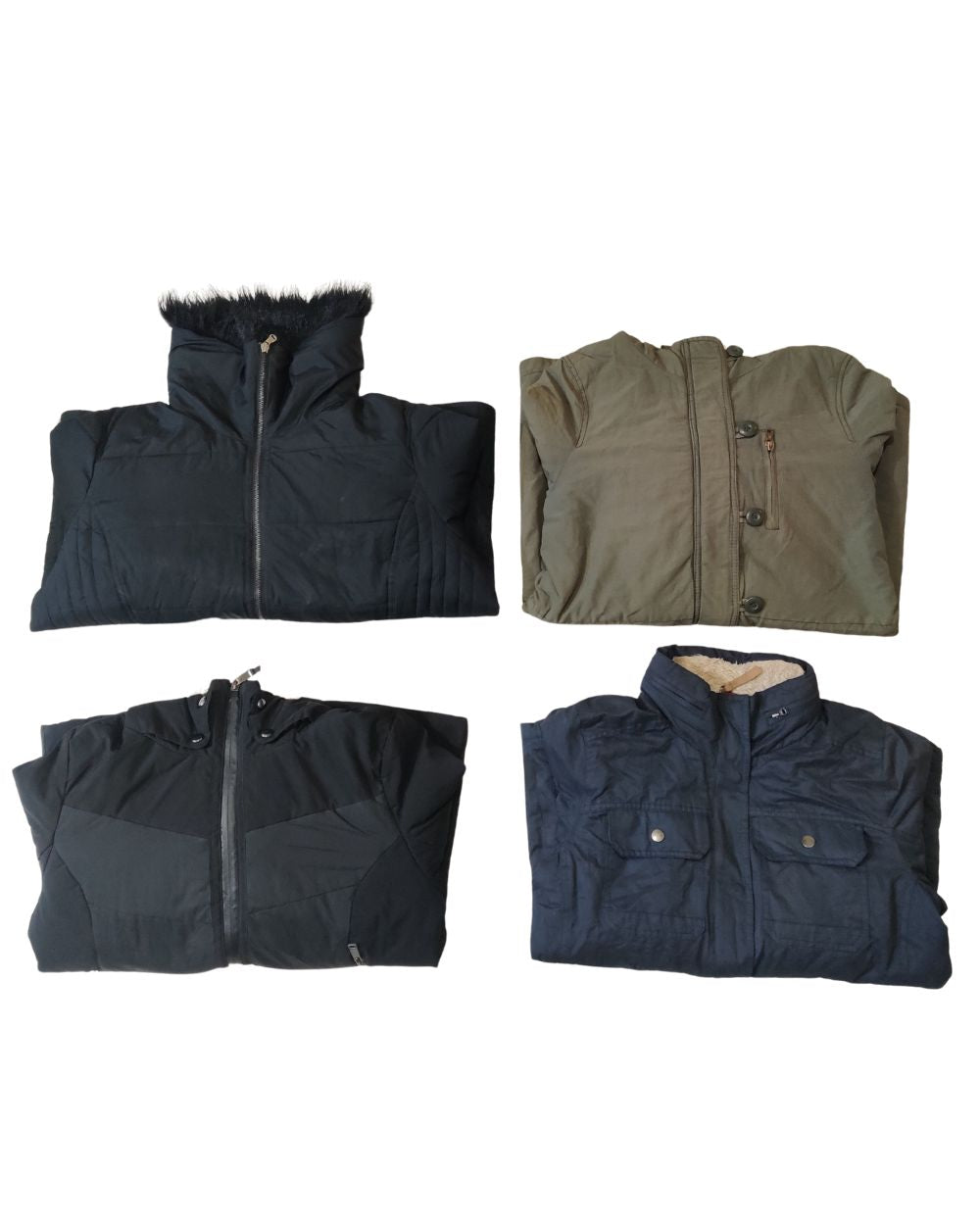 Old Navy & Gerry – Mixed Brand Vintage Puffer Jackets for Unisex | 5 Pieces | S–XL | Grade A/B