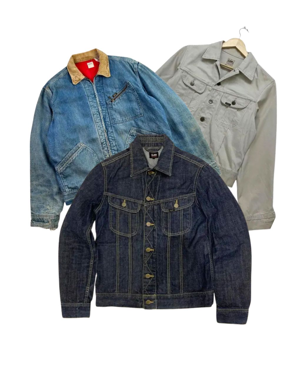 15 Lee Branded Denim Jackets Wholesale Bundle - Grade B | Sizes S to XL | Pre-Order