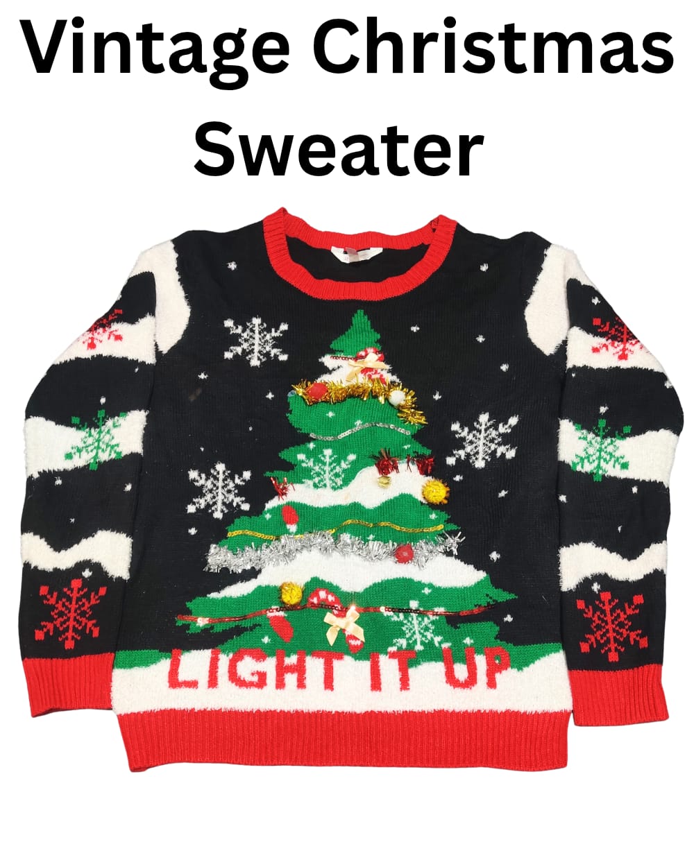 Vintage Christmas Sweater | 10, Pcs | Size M to XL | UniSex