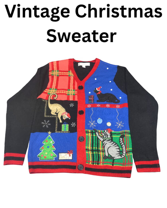 Vintage Christmas Sweater | 10, Pcs | Size S to XL | UniSex