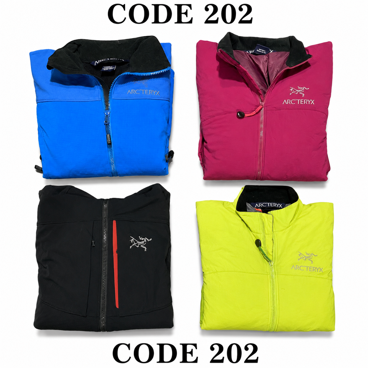 Vintage ARC'Teryx Jackets Mix | 8 Pcs | Men's | Sizes S-XL | A/B Grade