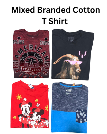 Mixed Branded Cotton Vintage T Shirt | 73, Pcs | Size XS to XXL | Menswear