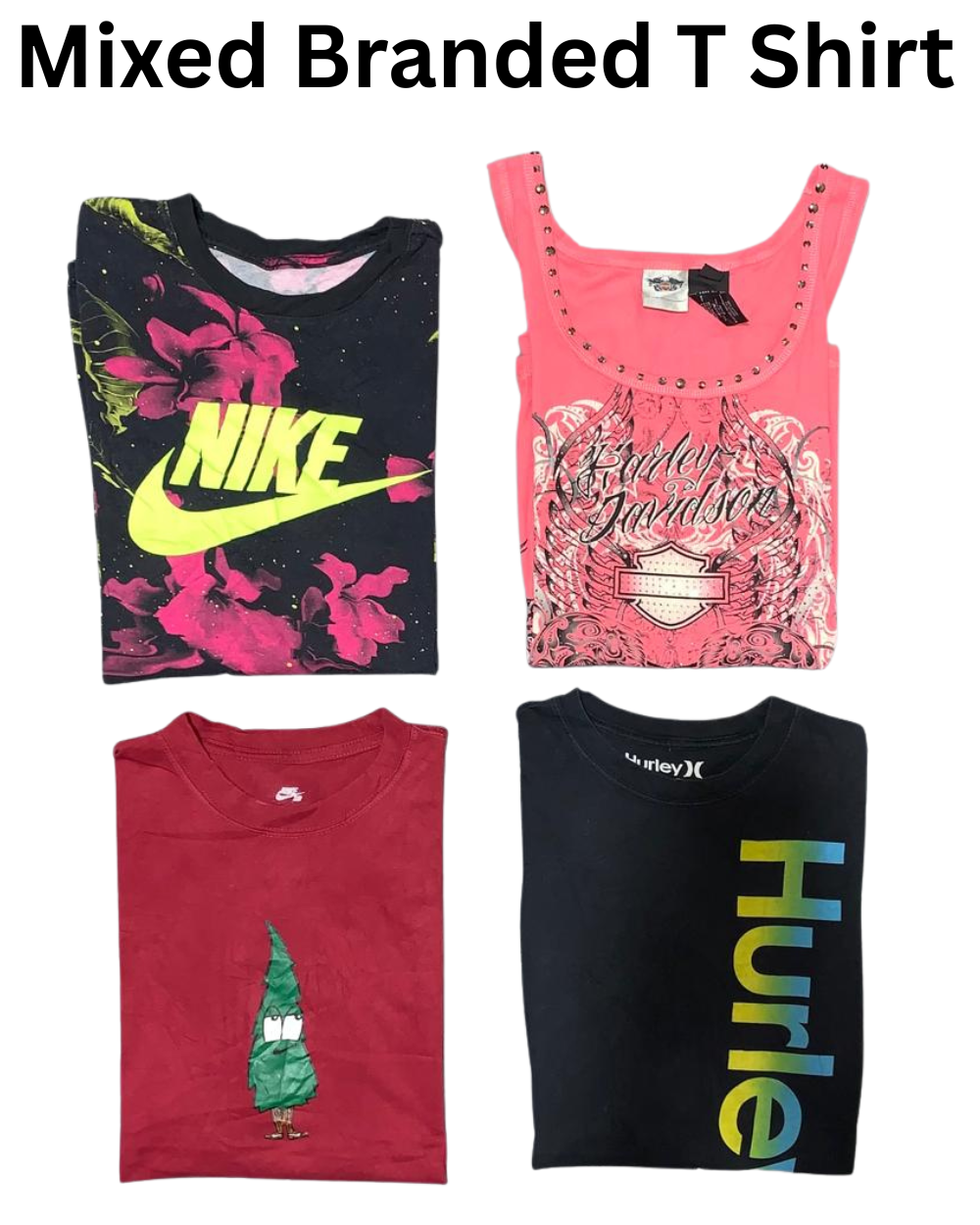 Mixed Braded Cotton Vintage T Shirt | 20, Pcs | Size S to L | Unisex