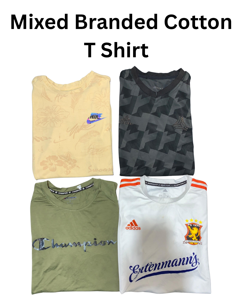 Mixed Branded Cotton Vintage T Shirt | 20, Pcs | Size S to L | Men