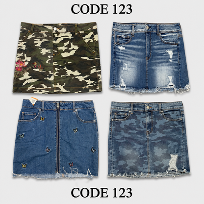 Y2K Unbranded Women's Skirts Mix | 7 Pcs | Sizes 28-34 | A/B Grade