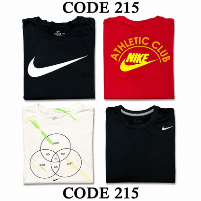 Vintage Nike Cotton T-Shirts Mix | 25 Pcs | Men's | Sizes S-XXL | A/B Grade