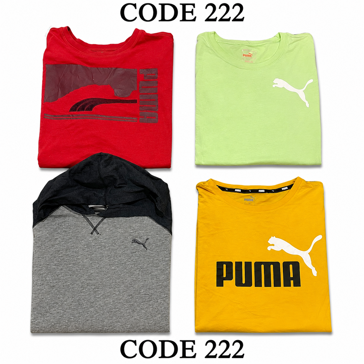 Vintage Puma Cotton T-Shirts Mix | 14 Pcs | Men's | Sizes S-XXL | A/B Grade