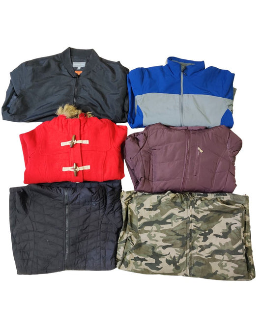 Michael Kors, The North Face, Nike, Calvin Klein & More – 10 Mixed Brand Vintage Unisex Jackets | Grade A/B (80% A, 20% B) | Sizes S–XL