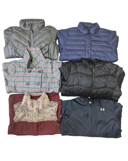 Michael Kors, The North Face & Tommy Hilfiger – 10-Piece Mixed Brand Vintage Unisex Jackets| Grade A/B (80% A, 20% B) | Sizes S–XL