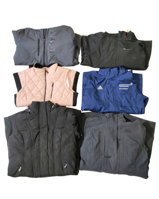 Calvin Klein, The North Face, Champion, Nautica & More – 10 Mixed Brand Vintage Unisex Jackets| Sizes S–XL