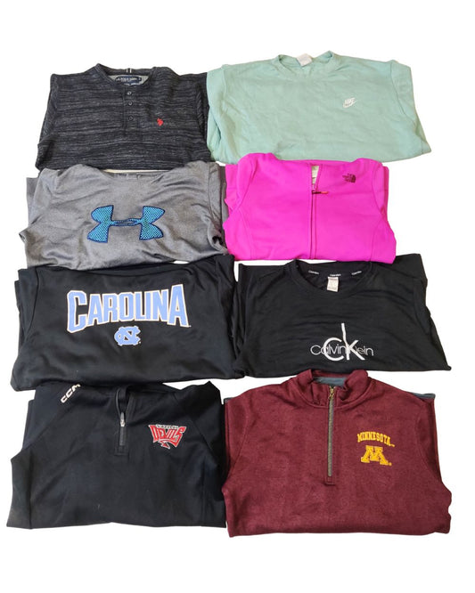 Polo, Calvin Klein, Adidas, Nike & More – 20 Mixed Brand Vintage Men’s Hoodies & Sweatshirts| Sizes S–XXL