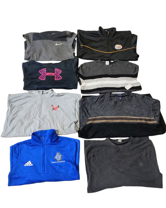 NFL, Dockers, GAP, Bench & More – 20 Mixed Brand Vintage Unisex Hoodies & Sweatshirts| Sizes S–3XL