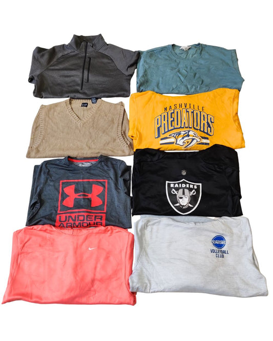 NFL, NHL, L.L.Bean, GAP & More – 20 Mixed Brand Vintage Men’s Hoodies & Sweatshirts| Sizes S–3XL