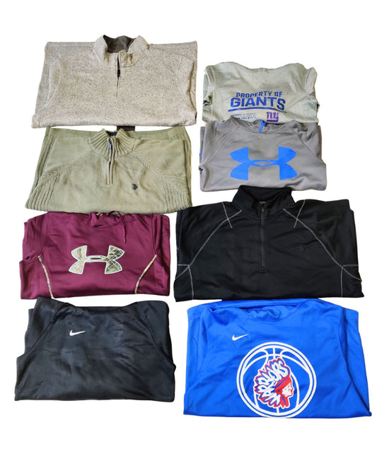 Wrangler, Polo U.S. Assn, Nautica, Nike, & More – 20 Mixed Brand Vintage Unisex Hoodies & Sweatshirts | Sizes S–4XL
