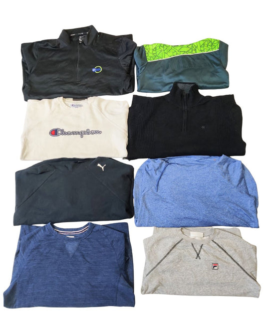 Calvin Klein, Fila, Puma, Champion & More – 20 Mixed Brand Vintage Unisex Hoodies & Sweatshirts  | Sizes S–XXL