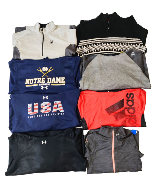 Spyder, Chaps, Under Armour, Nike & More – 20 Mixed Brand Vintage Men’s Hoodies & Sweatshirts| Sizes S–XXL