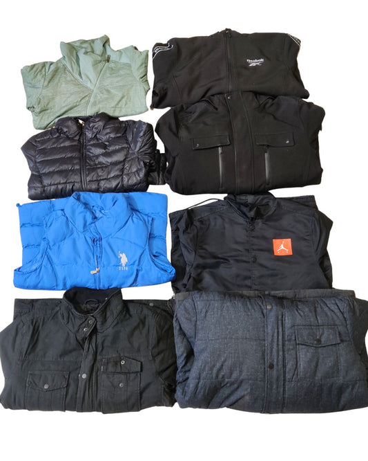 Calvin Klein, Michael Kors, Reebok, Levi's & More – 16 Mixed Brand Vintage Unisex Jackets | Sizes S–XL