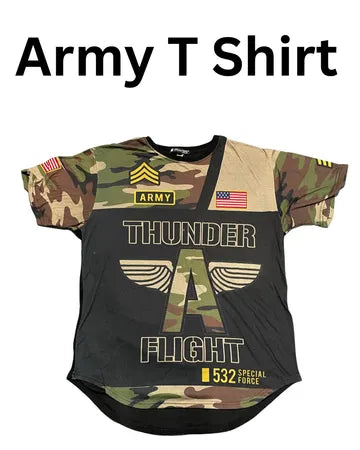 Army T Shirt  Vintage | 18, Pcs | Size XS to XXL |