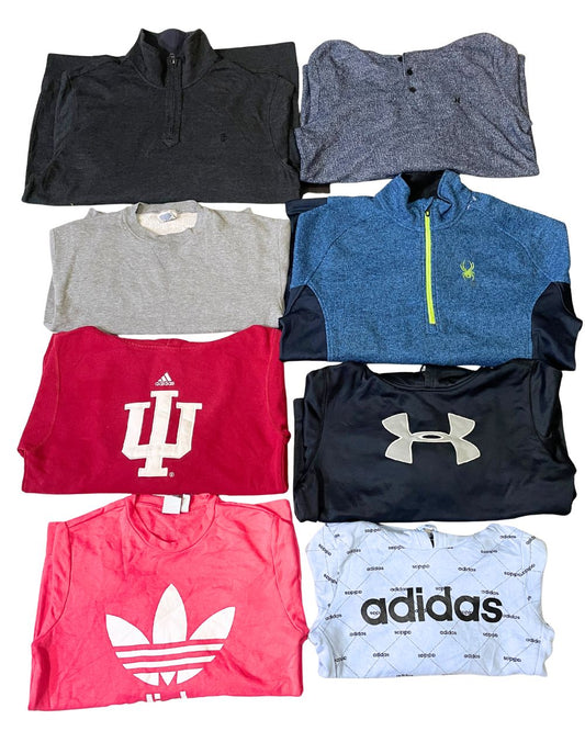 Harley-Davidson, Izod, Russell, Adidas & More – 20 Mixed Brand Vintage Unisex Hoodies & Sweatshirts | Sizes S–3XL