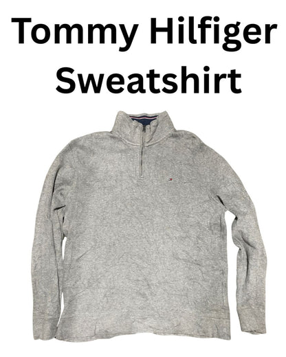 Vintage Tommy Hilfiger Sweaters for Unisex | 10 Pieces | Sizes L–XXL |