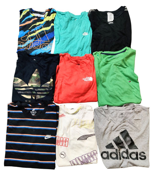 Nike, Adidas & Mixed Brand Vintage T-Shirts – 20 Piece Branded Wholesale Bundle | Grade A/B (80/20) | Sizes S–XL | Video Included