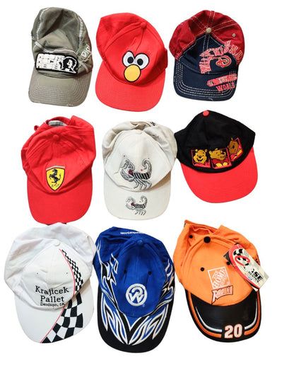 10 Mixed Brand Vintage Caps – Wholesale Bundle | Grade A/B (80/20) | Adjustable Fit | £90 | Video Included
