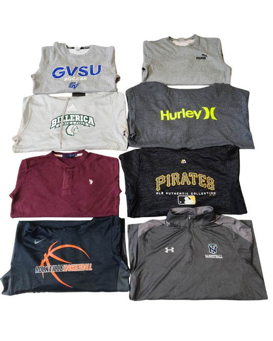 Polo U.S. Assn, Puma, Nike, Adidas & More – 20 Mixed Brand Vintage Men’s Hoodies & Sweatshirts | Sizes S–4XL
