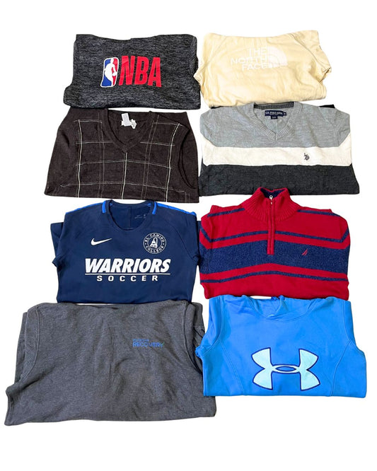 The North Face, Polo U.S. Assn, Nautica, NBA & More – 20 Mixed Brand Vintage Unisex Hoodies & Sweatshirts| Sizes S–3XL