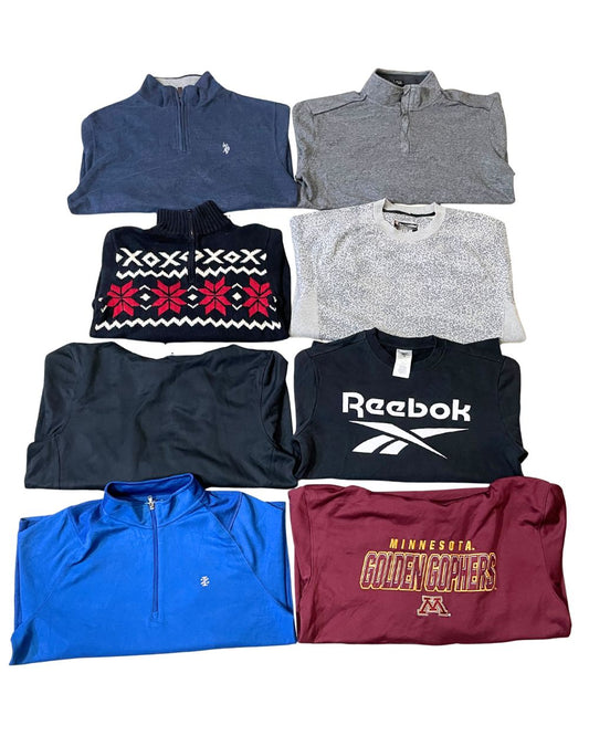 Polo U.S. Assn, Chaps, Calvin Klein, Izod & More – 19 Mixed Brand Vintage Unisex Hoodies & Sweatshirts | Sizes S–3XL