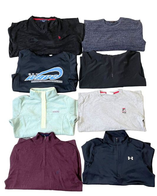 Polo U.S. Assn, Michael Kors, Columbia, Reebok & More – 20 Mixed Brand Vintage Unisex Hoodies & Sweatshirts | Sizes S–4XL