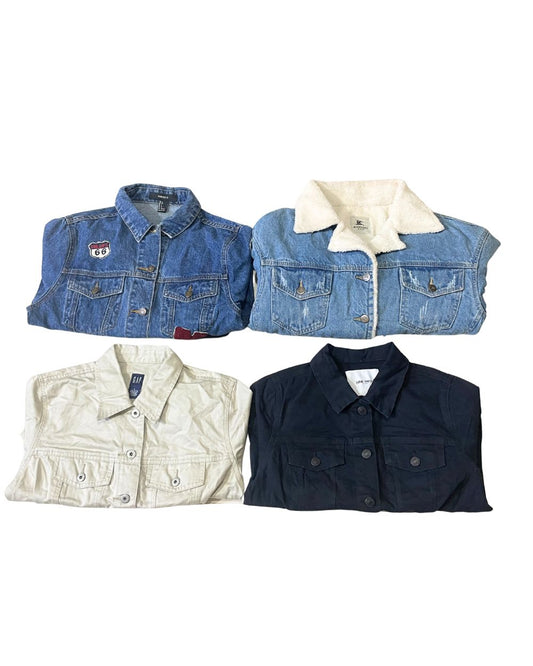 Burberry, Gap & Calvin Klein Old Navy – 13 Mixed Brand Vintage Women’s Denim Jackets | Sizes XS–L
