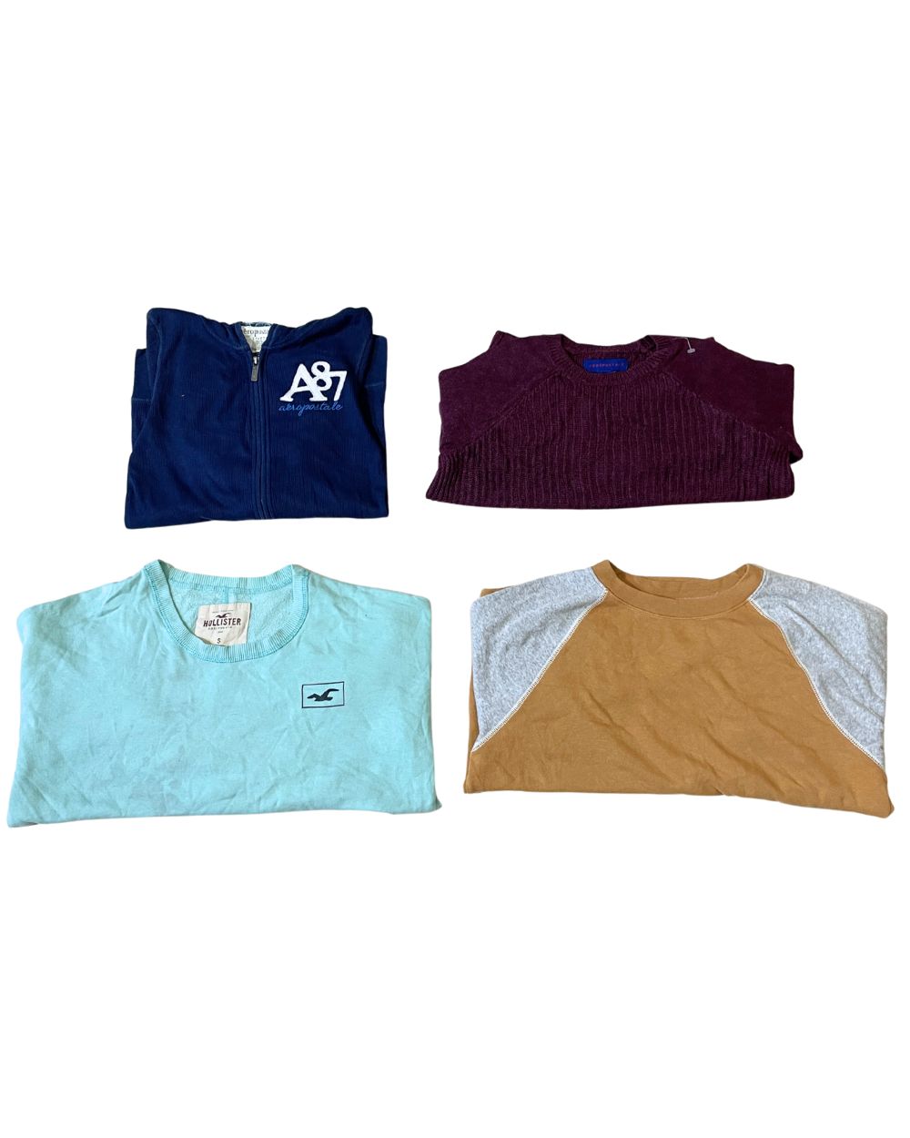 American Eagle & Aeropostale – Mixed Brand Y2K Sweaters for Women | 10 Pieces | XS–M| Grade A/B