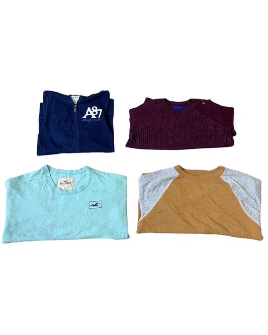 American Eagle & Aeropostale – Mixed Brand Y2K Sweaters for Women | 10 Pieces | XS–M| Grade A/B