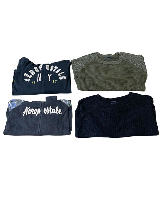 American Eagle & Hollister – Mixed Brand Y2K Sweater for Women | 10 Pieces | XS–L | Grade A/B