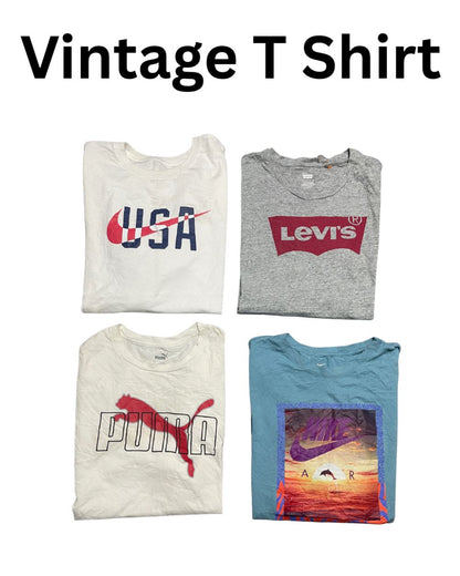Vintage Men T-Shirts | 45 Pieces | S–XXL |