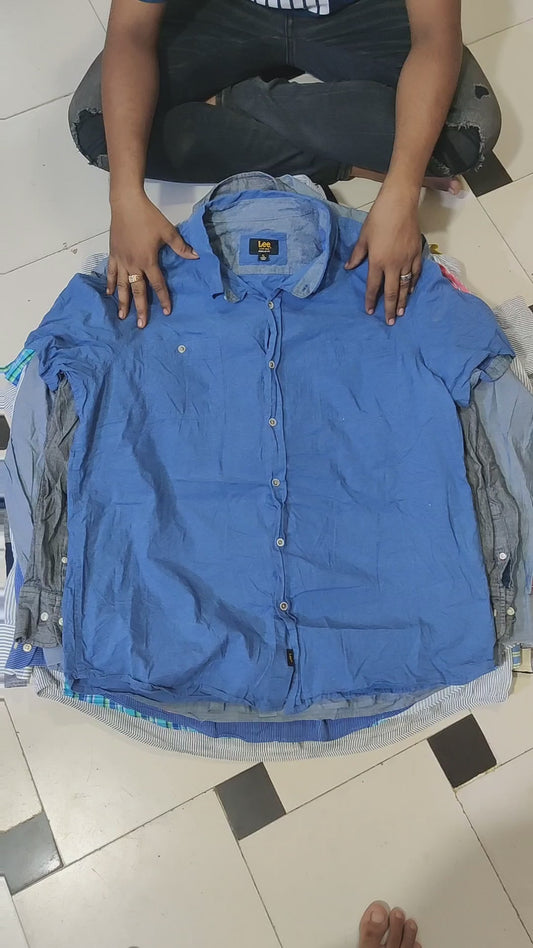 25 Mixed Modern & Vintage Shirts – Wholesale Bundle | Grade A/B (80/20) | Sizes S–XL Video Preview