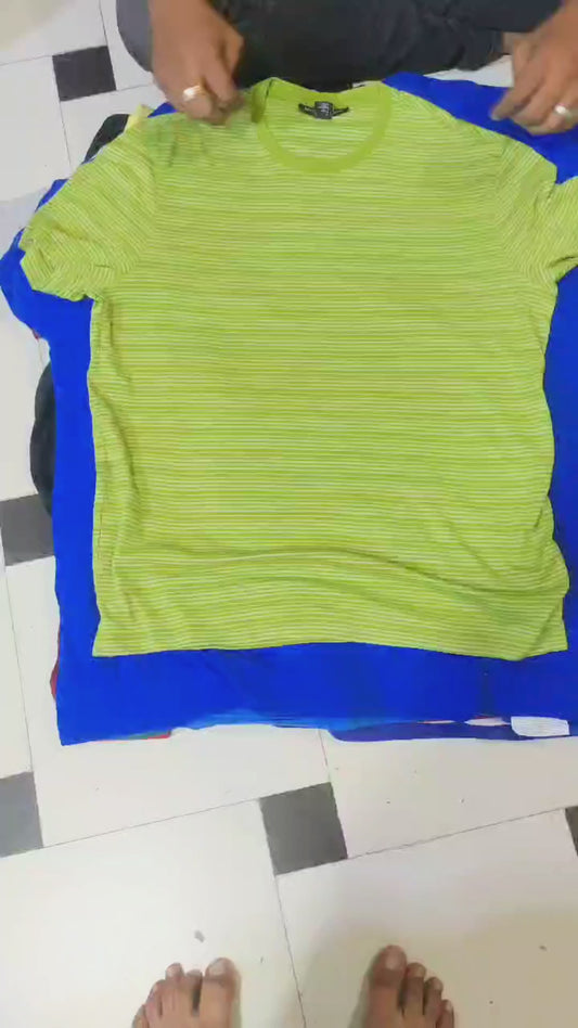 25 Mixed Modern T-Shirts – Wholesale Bundle | Grade A/B (80/20) | Sizes S–XL Video Preview