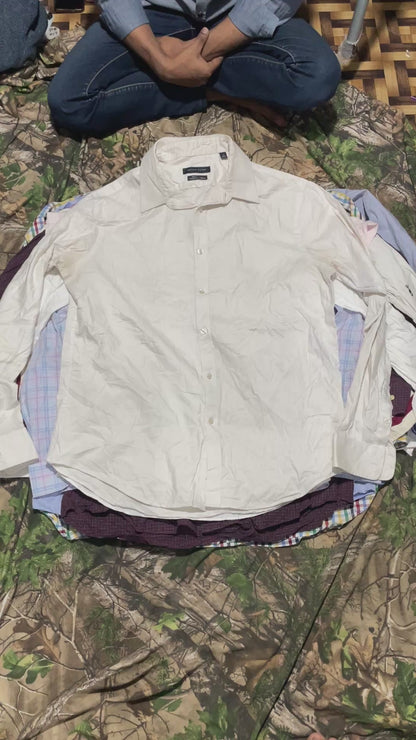 Tommy Hilfiger Men’s Shirts | 13 Pieces | Sizes M–XXL |