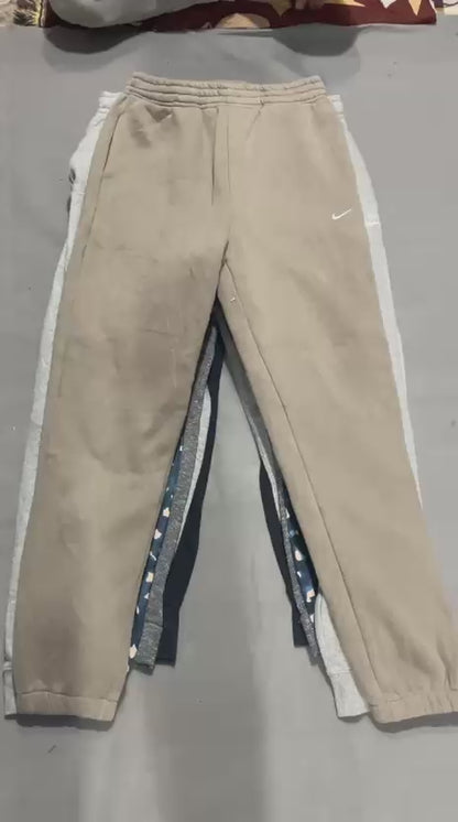 Vintage Nike Fleece Trousers Mix | 10 Pcs | Men's | Sizes 28-30 | A/B Grade