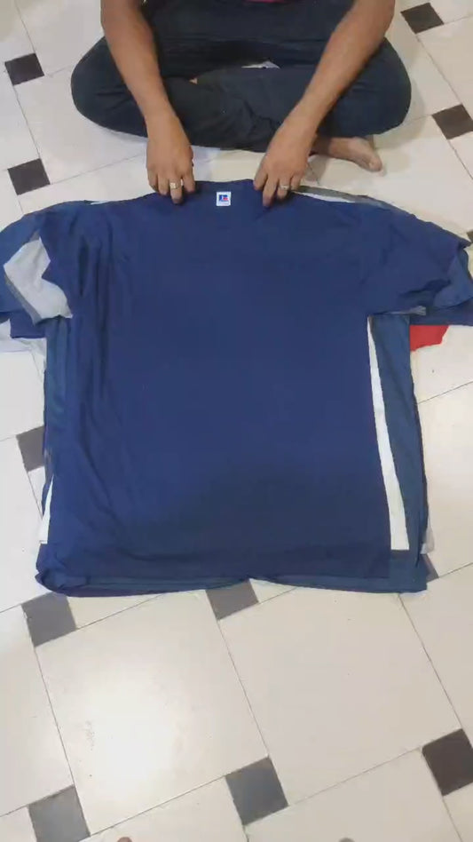 16 Mixed Cotton T-Shirts – Vintage Wholesale Bundle | Grade A/B/C (70/20/10) | Sizes S to 3XL Video Preview