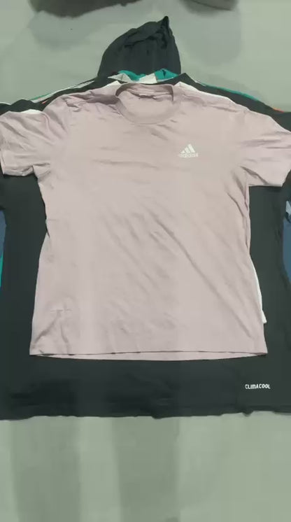 Vintage Adidas Cotton T-Shirts Mix | 18 Pcs | Men's | Sizes S-XXL | A/B Grade
