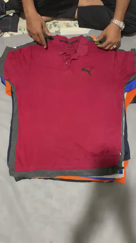 Mixed Branded Cotton Vintage T Shirt | 20, Pcs | Size S to L | Men