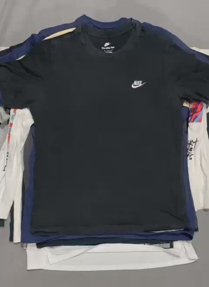 Vintage Nike Cotton T-Shirts Mix | 25 Pcs | Men's | Sizes S-XXL | A/B/C Grade