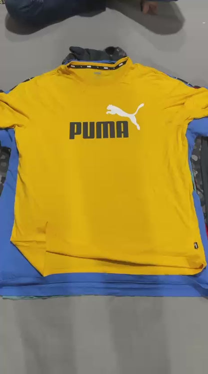 Vintage Puma Cotton T-Shirts Mix | 14 Pcs | Men's | Sizes S-XXL | A/B Grade