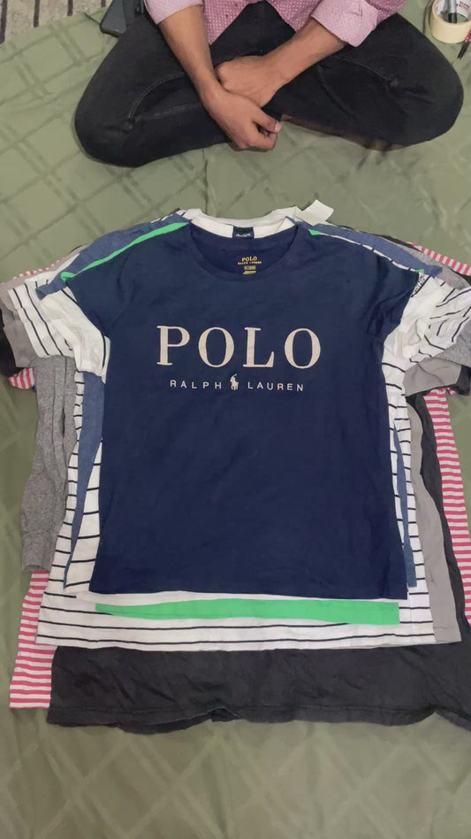 Polo T-Shirt Unisex | 18 Pieces | Sizes S–XXL |