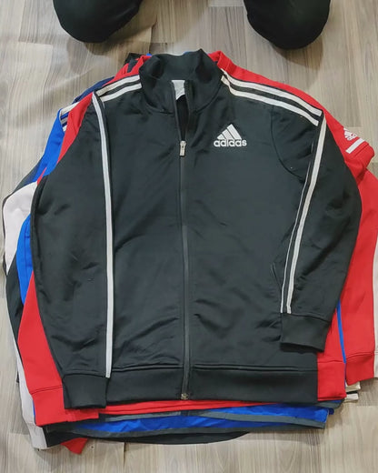 Handpicked Adidas, Nike & Mixed Brand Zippers & Sweatshirts – 10 Piece Wholesale Bundle | Grade A/B | Sizes S–XL | Video Included