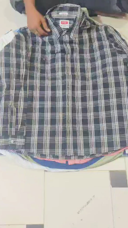 25 Mixed Vintage Shirts – Wholesale Bundle | Grade A/B (80/20) | Sizes M–2XL Video Preview