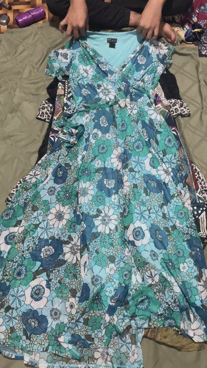 Women Nylon Dresses | 16 Pieces | XS–XL |