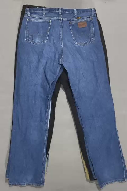 Vintage Wrangler Jeans Mix | 8 Pcs | Men's | Sizes 30-42 | A/B Grade