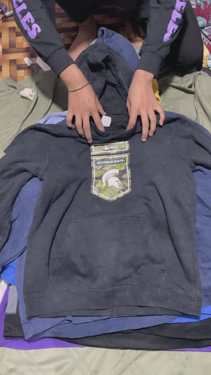 Nike Hoodie Zipper & Sweatshirt Men | 17 Pieces | Sizes XS–XL |